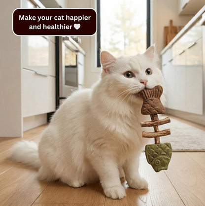 Catnip & Silvervine Chew