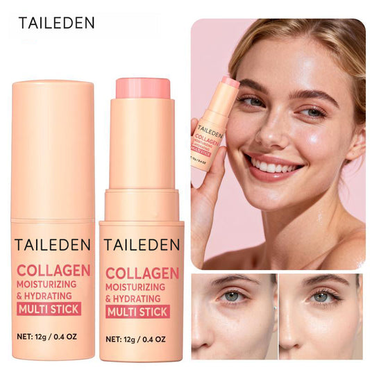 Collagen-Infused 2-in-1 Lip & Cheek Glow Stick