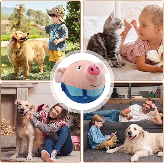 YOBENSUN™ – Smart Interactive Plush Pig Toy 🐱&🐶