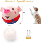 Active Moving Plush Toy Smart Interactive Toy USB Rechargeable Washable 120 Music