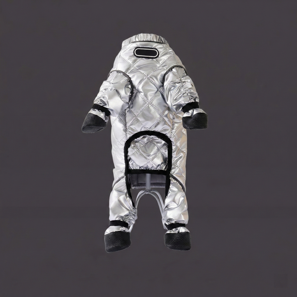 🐾 All-In-One Winter Adventure Dog Suit: Waterproof Coat + Cozy Flannel + Built-In Snow Boots