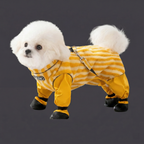 🐾 All-In-One Winter Adventure Dog Suit: Waterproof Coat + Cozy Flannel + Built-In Snow Boots