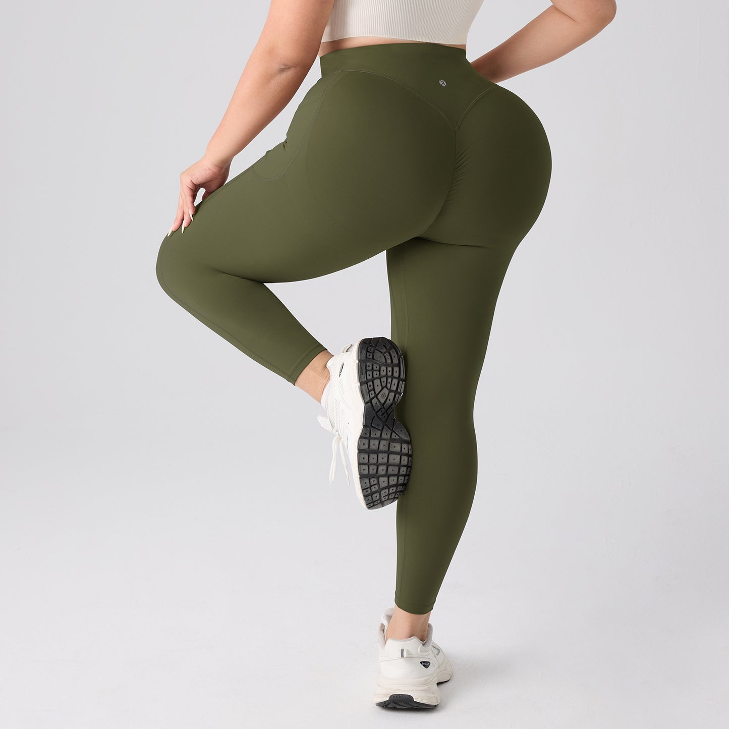 AQA High-waisted, hip-lifting, tummy-flattening shaping leggings