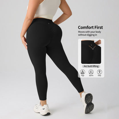 AQA High-waisted, hip-lifting, tummy-flattening shaping leggings