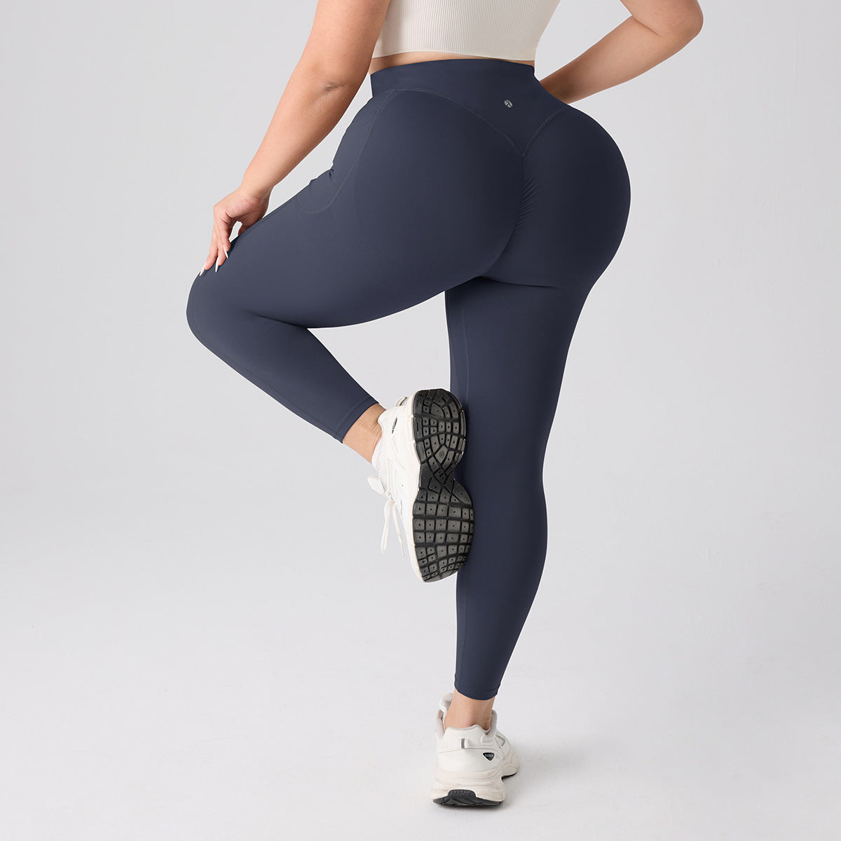 AQA High-waisted, hip-lifting, tummy-flattening shaping leggings
