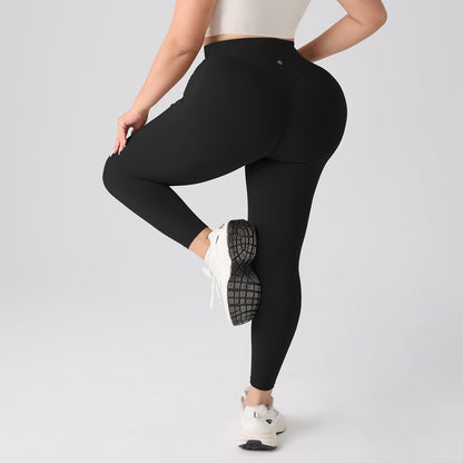 AQA High-waisted, hip-lifting, tummy-flattening shaping leggings