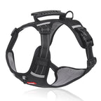 Reflective No-Pull Dog Harness – Adjustable, Breathable, Heavy-Duty Chest Strap for Small Medium Large Dogs