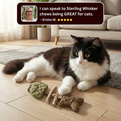 Catnip & Silvervine Chew