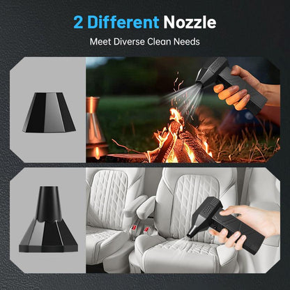 Portable Mini Turbo Fan, High Speed Handheld Rechargeable Fan