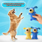 Interactive Squeaky Plush Dog Toys -  Suitable for Throwing and Catching Games but Not Chew Toys