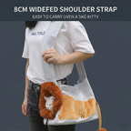 🦁 Lion-Themed Cat & Small Dog Shoulder Carrier Bag