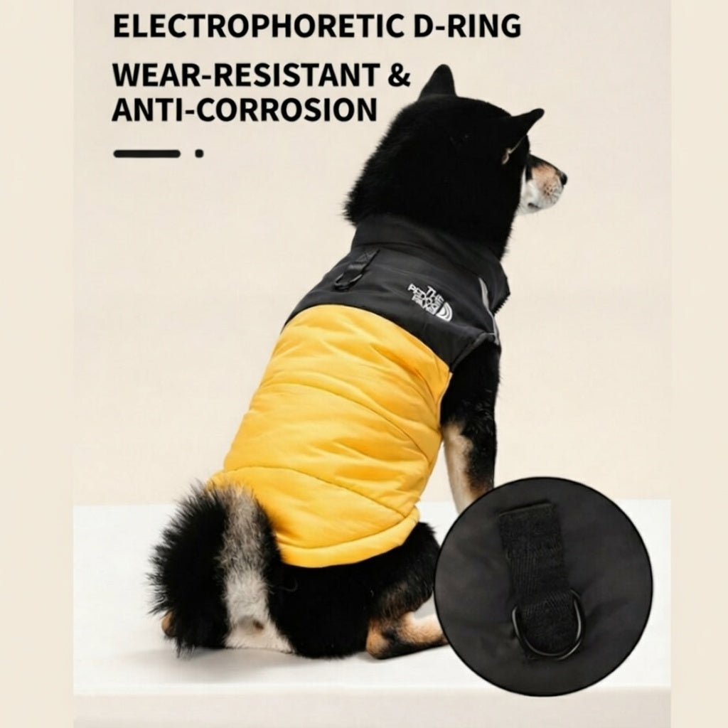 🐾 Premium Winter Dog Jacket | Water-Resistant & Adjustable Cold Weather Parka