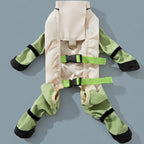 🌟 Ultimate 4-Leg Protective Dog Outfit - Waterproof, Dust-Proof & Stylish for Rainy Season! 🌟