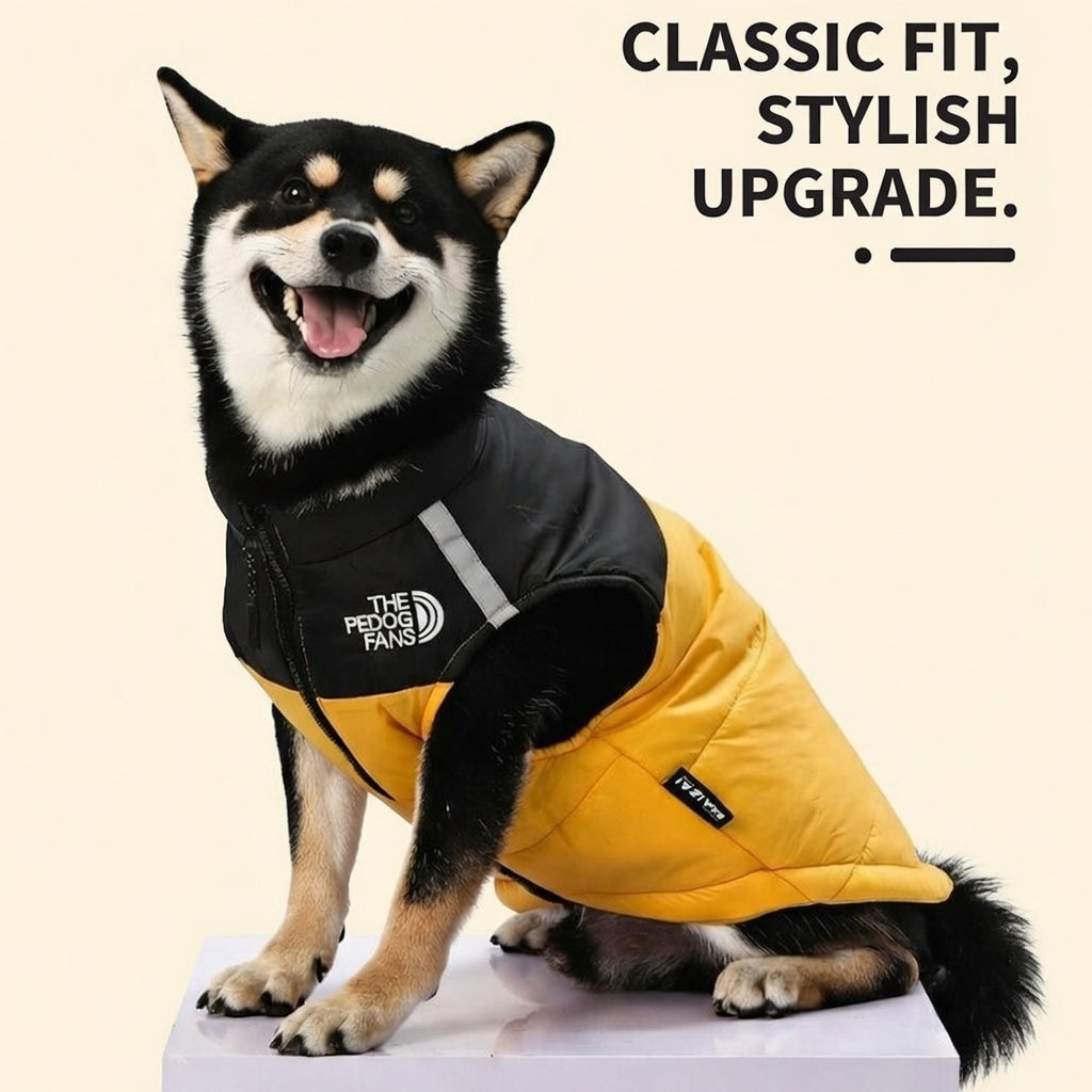 🐾 Premium Winter Dog Jacket | Water-Resistant & Adjustable Cold Weather Parka