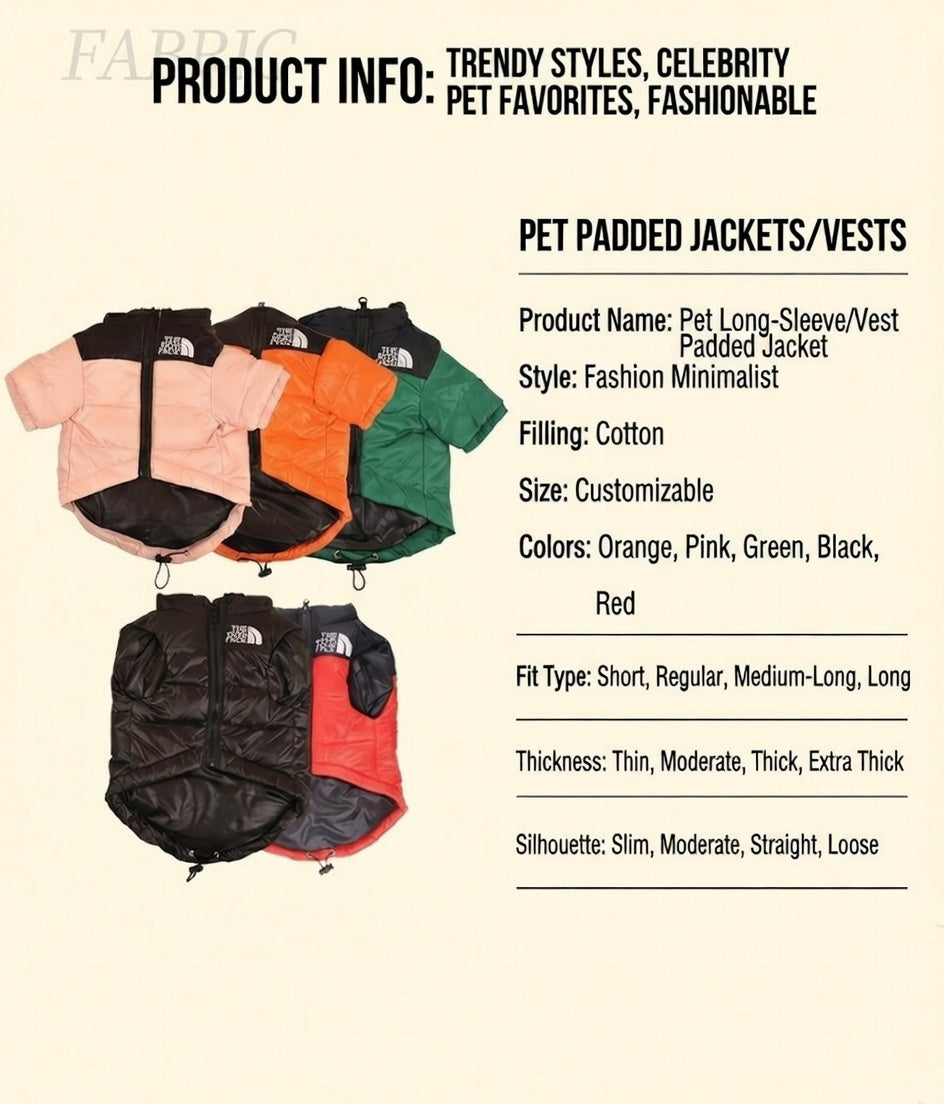 🐾 Premium Winter Dog Jacket | Water-Resistant & Adjustable Cold Weather Parka