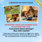 Interactive Squeaky Plush Dog Toys -  Suitable for Throwing and Catching Games but Not Chew Toys