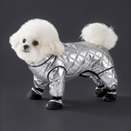 🐾 All-In-One Winter Adventure Dog Suit: Waterproof Coat + Cozy Flannel + Built-In Snow Boots